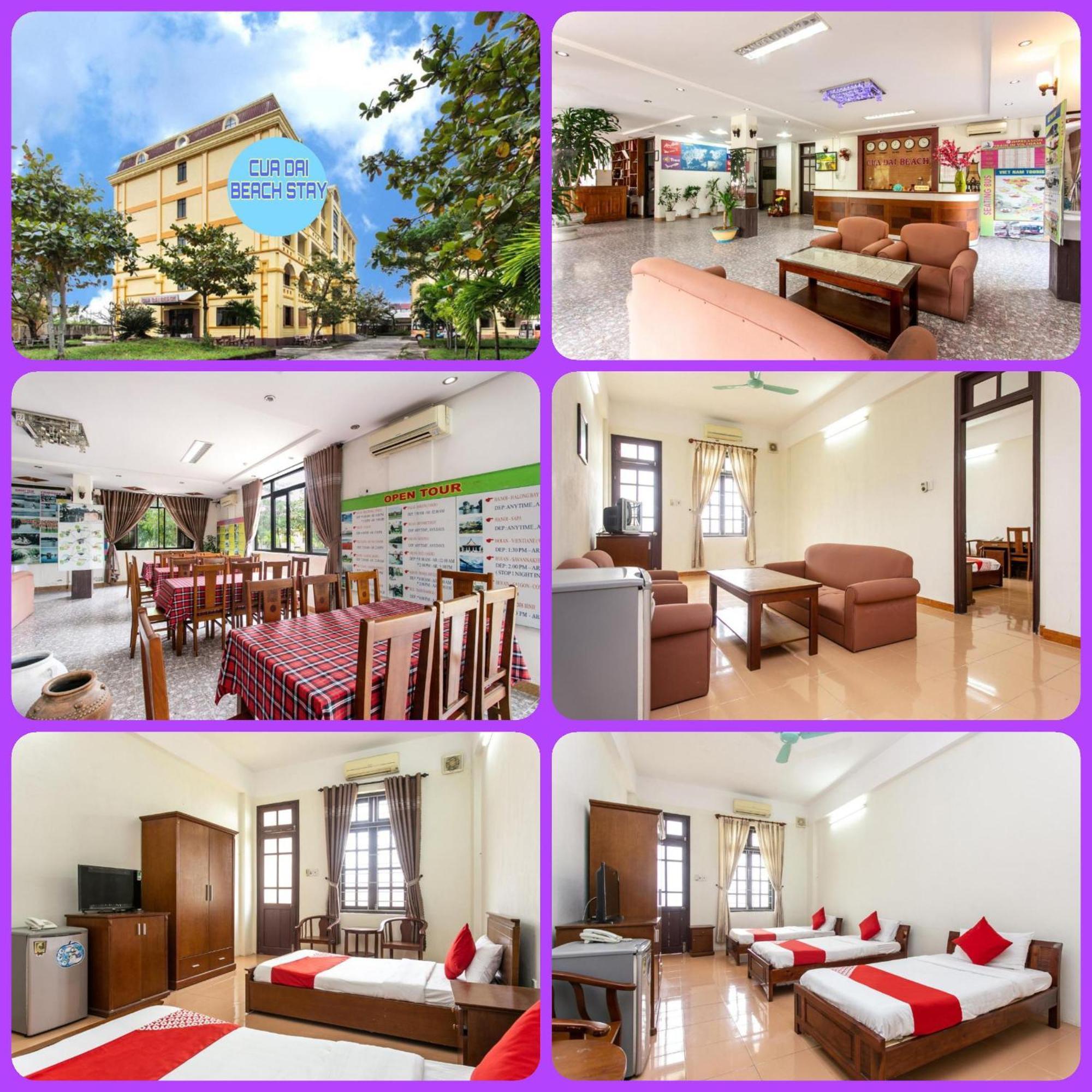 Cua Dai Beach Hotel View Beach & River An Luong Экстерьер фото