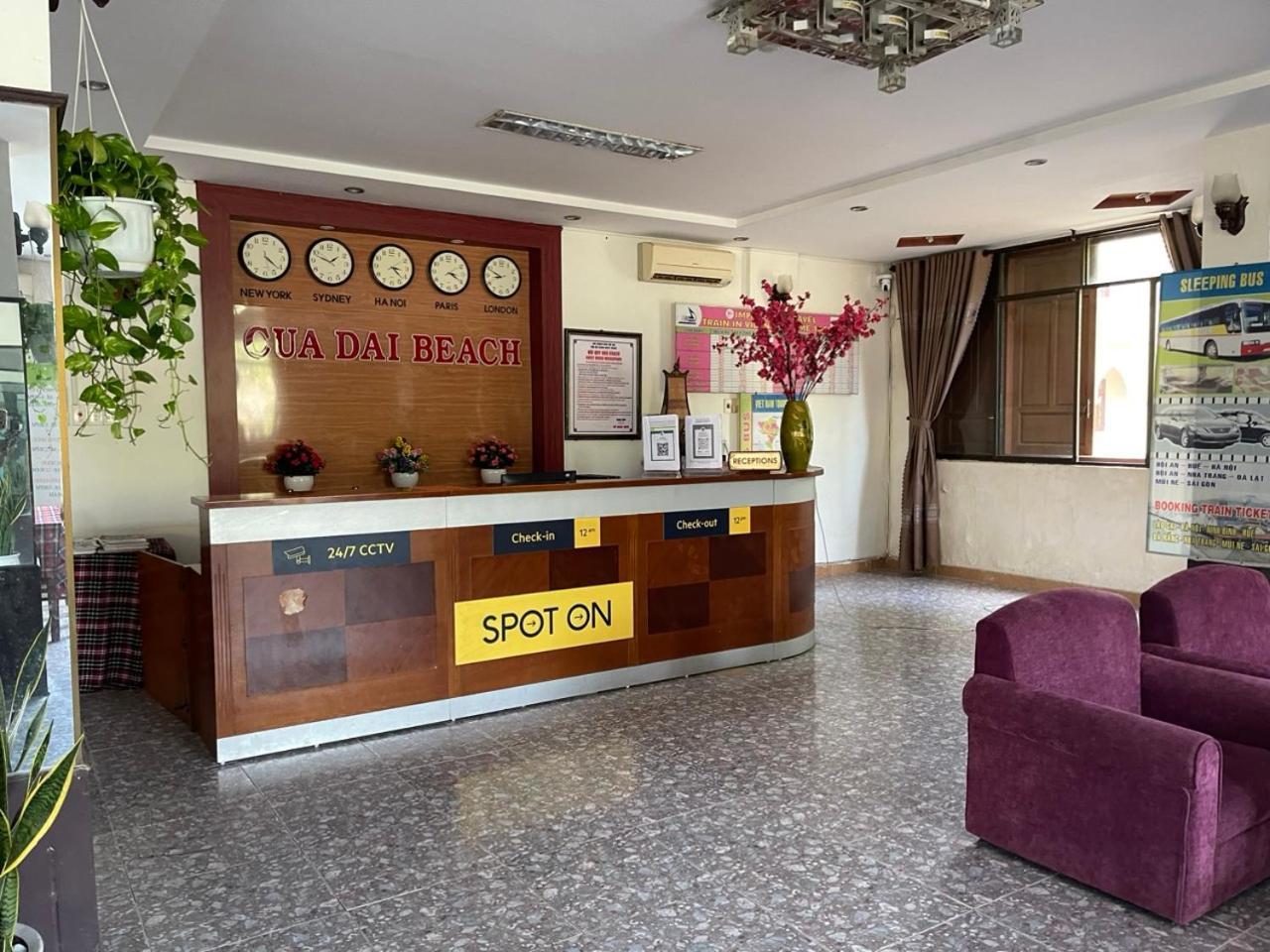 Cua Dai Beach Hotel View Beach & River An Luong Экстерьер фото